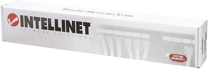 Intellinet 24-Port Cat-6 Network Patch Panel Rack-Mount – Installer Grade 3mm - Image 6