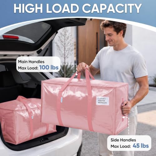 TICONN 6 Pack Extra Large Moving Bags Heavy Duty - Image 2