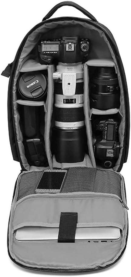 Waterproof SLR/DSLR Camera Backpack Shoulder Bag Travel Case - Image 3