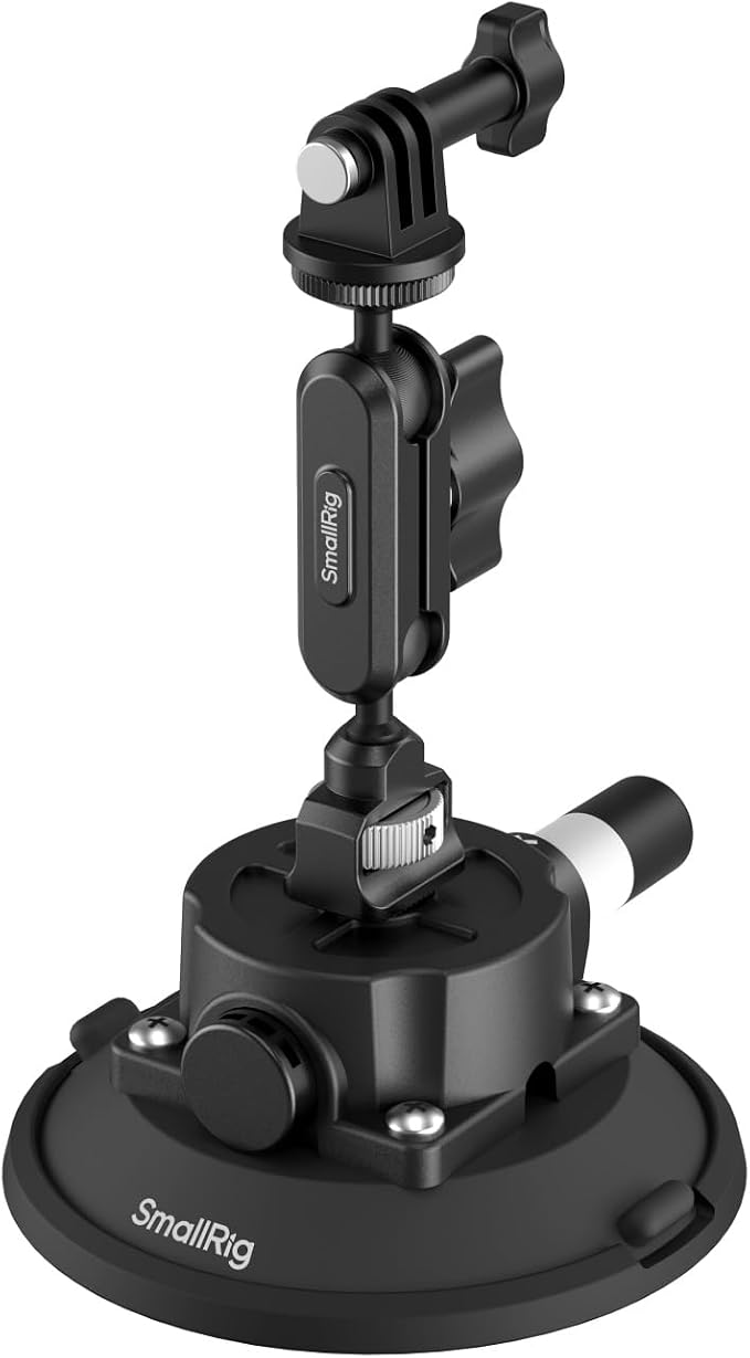 SMALLRIG 4.5" Suction Cup Mount by SmallRig