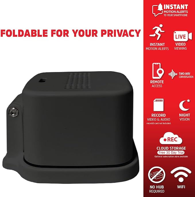 Energizer Smart 2K QHD Security Camera, Wired Indoor 2.4Ghz Wi-Fi Camera - Image 4