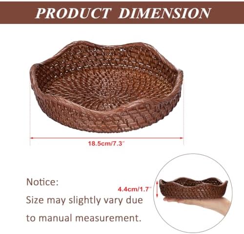 Hipiwe Round Key Bowl Tray Basket - Image 3
