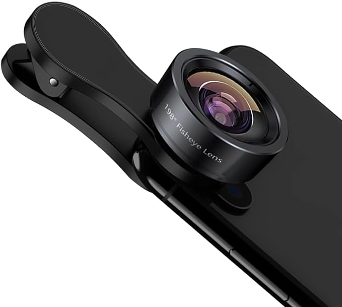 KEYWING Fisheye Lens 198° Fish Eye Phone Camera Lens Kit by KEYWING