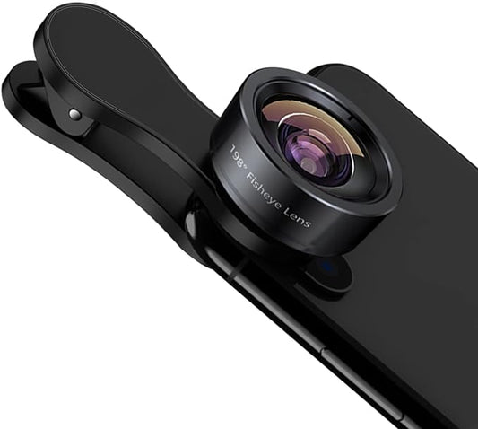 KEYWING Fisheye Lens 198° Fish Eye Phone Camera Lens Kit by KEYWING