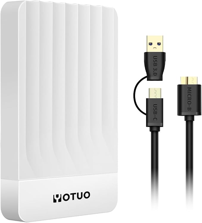 YOTUO Portable External Hard Drive Storage Expansion Mobile HDD USB 3.0 by YOUTO