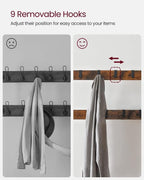 VASAGLE Coat Rack, Hall Tree - Image 6