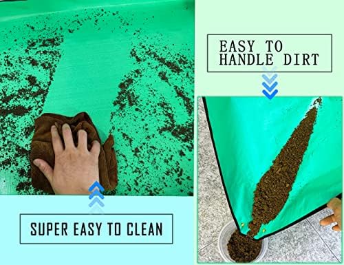 BIUWING Extra Large Plant Repotting Mat, Thickened Waterproof - Image 3