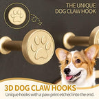 MTERSN Dog Leash Holder Wall Mount - Image 2