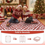 GENIMO Outdoor Rug, Waterproof Plastic Rugs - Image 3