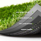 Premium Artificial Grass 12' x 17' Outdoor Rug, 1.38"" Realistic Thick Turf - Image 5