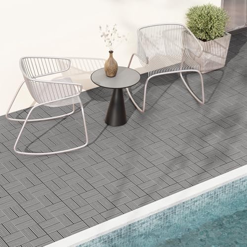 GIANTEX 36 PCS Interlocking Deck Tiles - Image 2