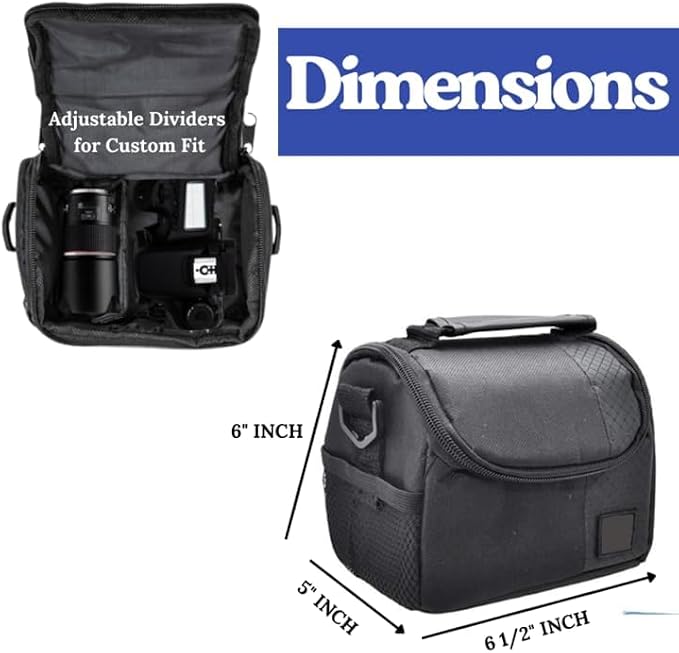 eCostConnection Small Padded Camera Bag - Image 6