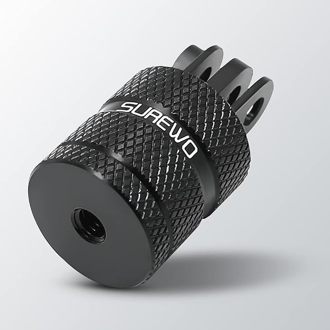 Aluminum 1/4 inch 20 Camera Tripod Adapter Mount, 360° Rotation 1/4"-20 - Image 6