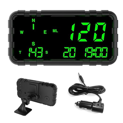 Heads Up Display for Car Digital GPS Speedometer kit MPH Odometer Automotive by Unknown