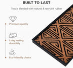 Anji Mountain Heavy Duty Waterproof Rubber Shoe Storage Mat Organizer/Boot - Image 3