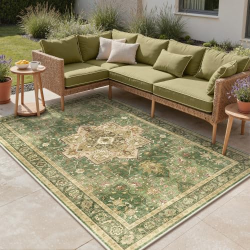 GENIMO Indoor Outdoor Rug, Washable - Image 3