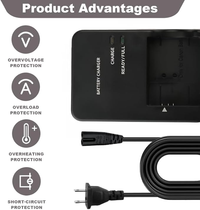 CB-2LH CB-2LHT NB-13L Battery Charger - Image 2