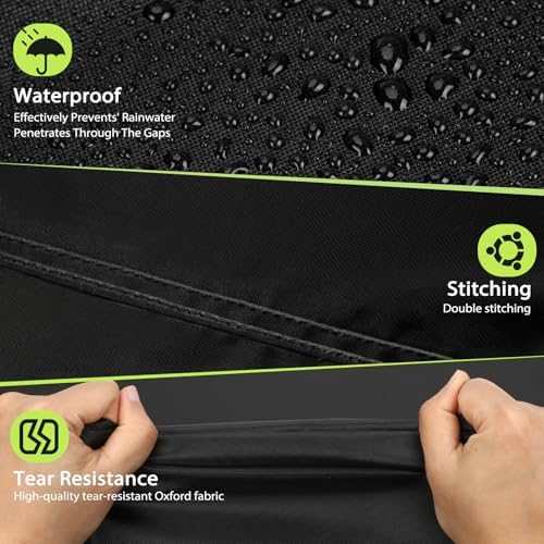 Topcrown Grill Cover for Outdoor Grill Waterproof BBQ Gas Grill Cover - Image 4