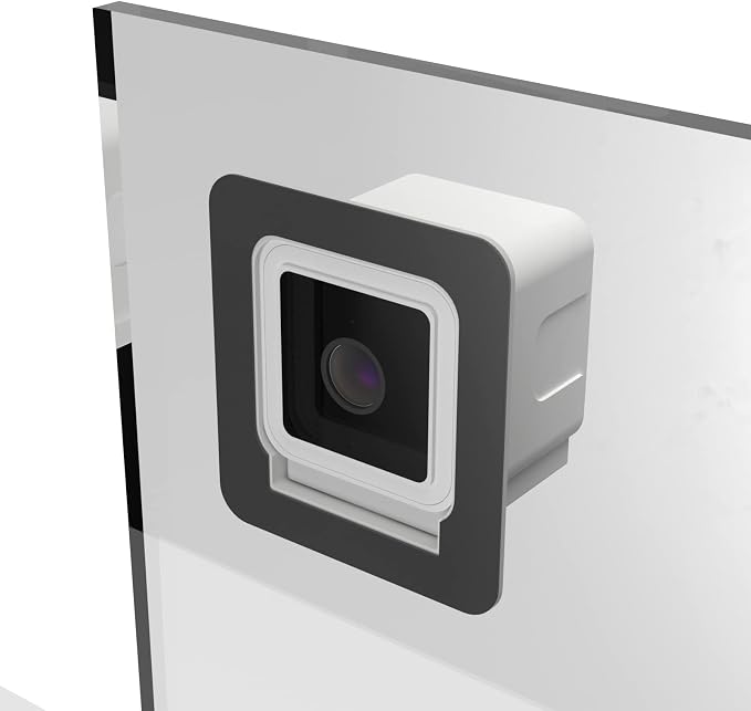 Window Mount for Wyze Cam V4 and V3, Through Windows Glass Surfaces Use Cam V4 by Teccle