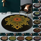 Chair Mat for Hardwood Floor Anti-Slip Floor Protector Round Gaming Computer - Image 4