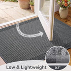 3x5 Area Rug Front Door Mat Entryway Mat Non Slip Washable - Image 2