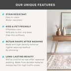 Hazo Haus Beige Boho 3x16 Extra Long Runner Rug - Image 5