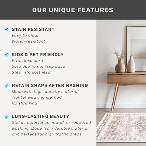Hazo Haus Beige Boho 3x16 Extra Long Runner Rug - Image 5