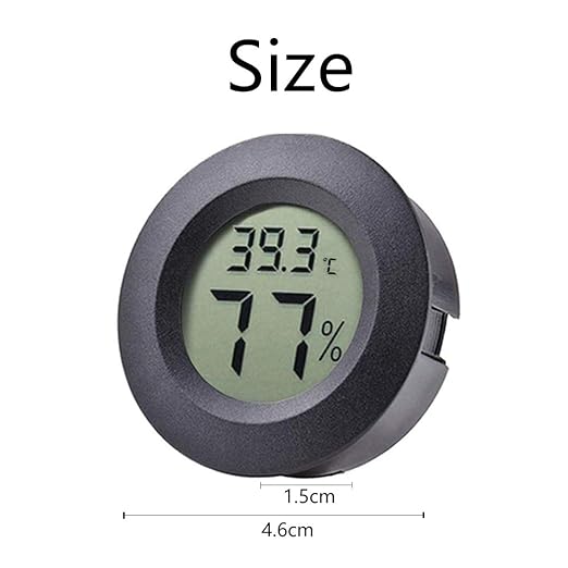 6-Pack Mini Hygrometer Thermometer Digital LCD Monitor Indoor/Outdoor Humidity - Image 6