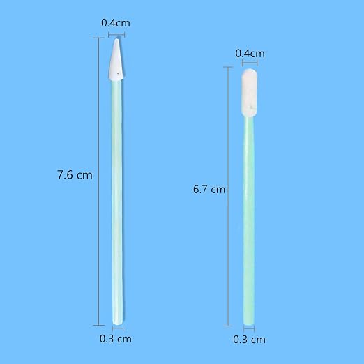 Fiber Optic Cleaning Swabs: 100 Pointed Tips - Image 2