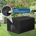 Fire Pit Cover Rectangle, 56 Inch Rectangular Firepit Covers, Waterproof Gas - Image 6