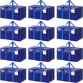 12 Pack Extra Heavy Duty Large Moving Bags by Fygrip