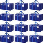 12 Pack Extra Heavy Duty Large Moving Bags by Fygrip