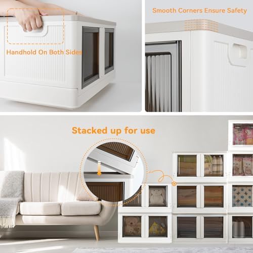Storage Bin, Cabinet with Lids, Extra Large, Useful Box, 19 Gallon Capacity - Image 4
