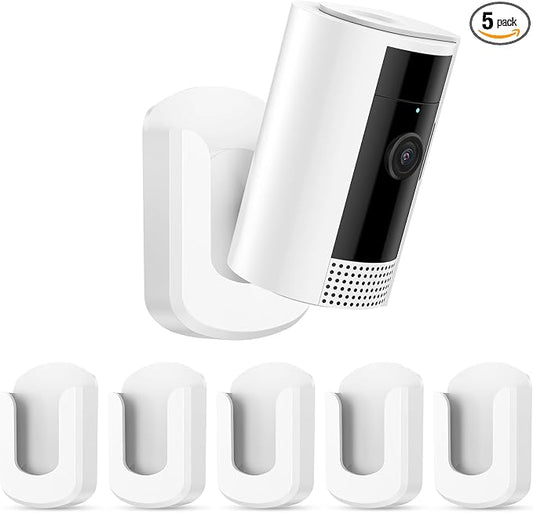 No Drill Ring Indoor Cam Adhesive Wall Mount Bracket by KTCEFE