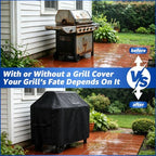 Perfect Grill Cover for Outdoor Grills Waterproof Rip-Proof Weather Resistant - Image 6