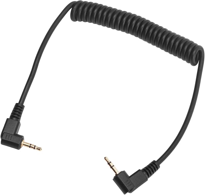 2.5mm F2 Remote Control Shutter Release Cable Cord, Flash Sync Cable 2.5mm Male by Sanpyl