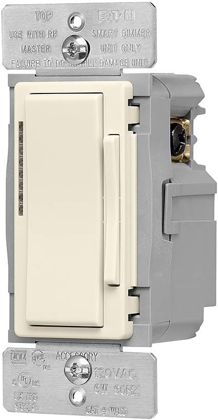 Eaton WACD-LA-SP-L Wi-Fi Accessory Dimmer, Light Almond - Image 3