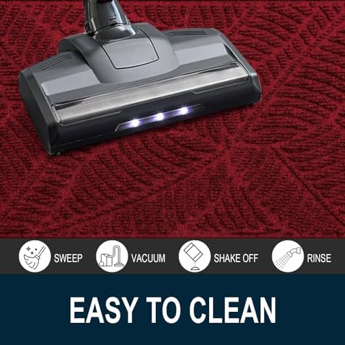 Colorxy Waterproof Front Doormat, Sturdy Natural Rubber Door Mat - Image 5