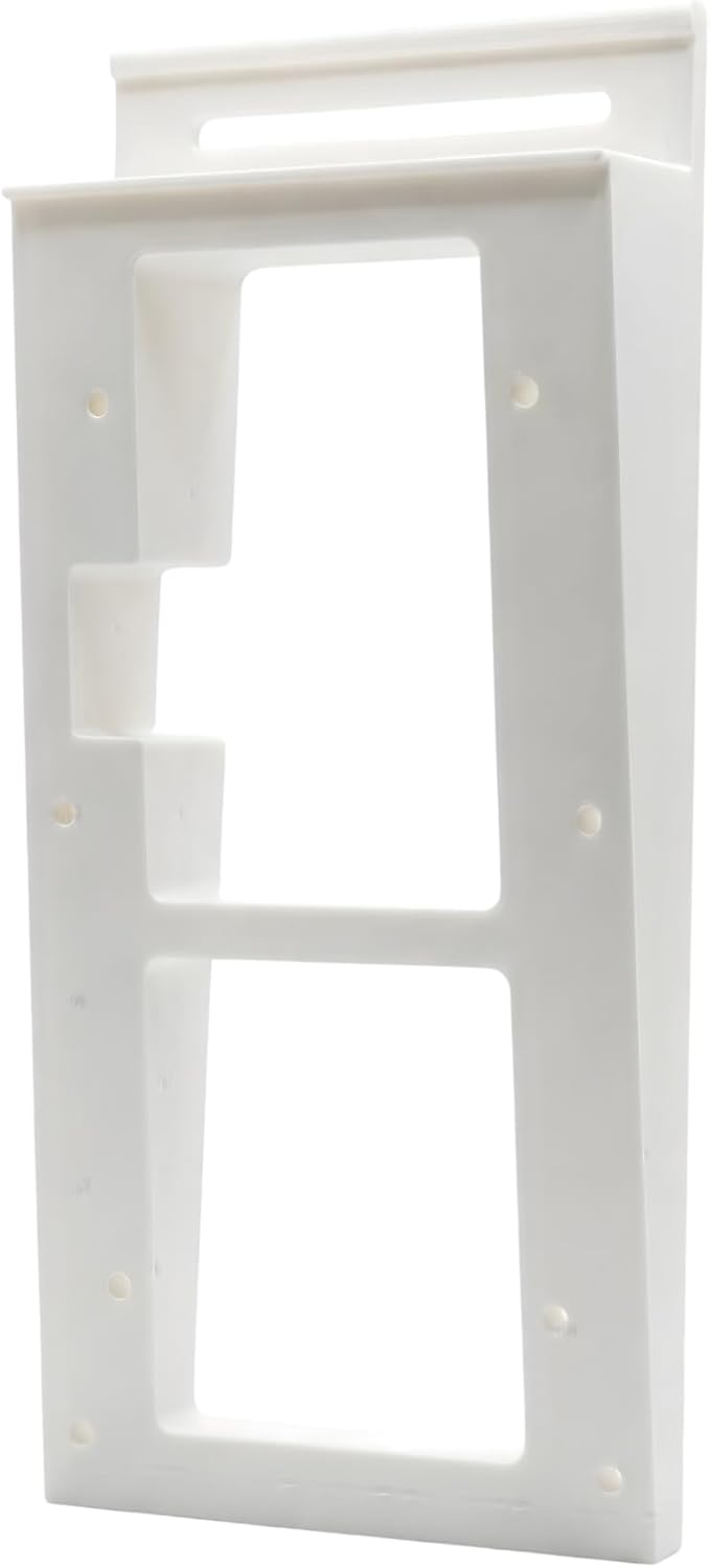 SplashNColor No-Drill Mount for Ring Video Doorbell on Vinyl Siding – Easy by SplashNColor