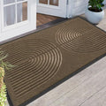RORA Heavy Duty Door Mat Outside Entrance, Indoor Welcome Doormat 47x32 by RORA