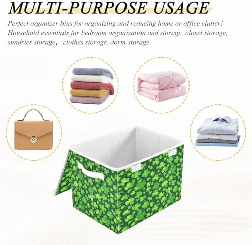 Bolaz Clover St Patrick Day Storage Bins - Image 7