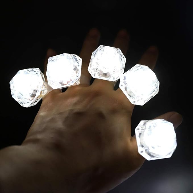 LED Light up Rings Toys - Image 6