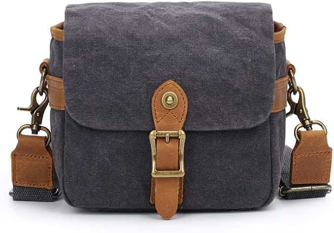 Vintage Canvas DSLR/SLR Camera Bag by Pleasepurchaseimmediately