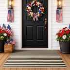 OJIA Outdoor Porch Rug Fall Front Door Mat 24"x51" - Image 6
