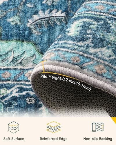 RELEANY Washable Area Rug - Image 2
