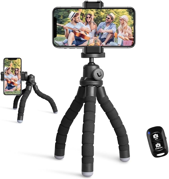 Ubeesize Phone Tripod, Portable and Flexible Tripods by UBeesize