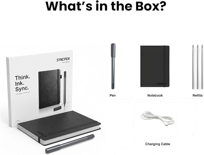 SyncPen Digital Notebook Smart Pen Set | Real Time Sync from Paper to App - Image 7