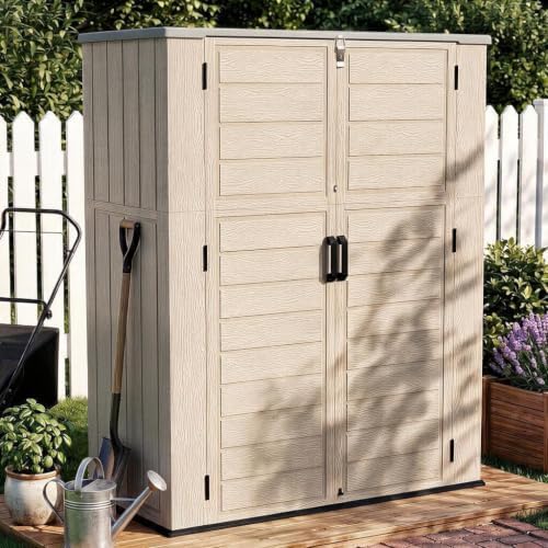 Storage Shed Weather Resistant Resin Outdoor by LegacyAmerhomeDirect