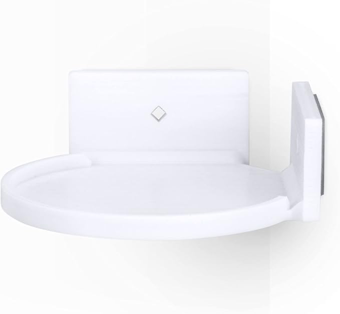BRAINWAVZ 4” Small Floating Shelf, Adhesive & Screw in, - Image 2