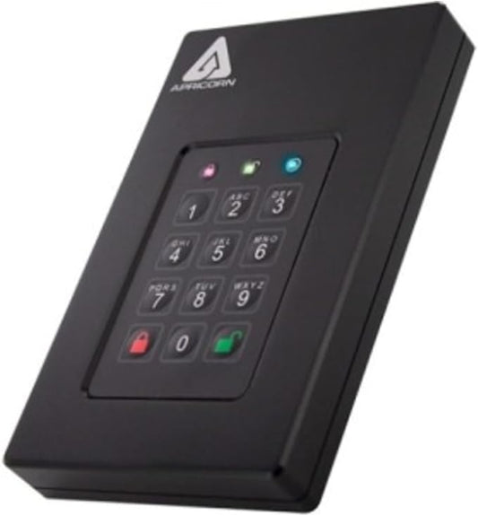 Apricorn 500GB Aegis Fortress L3- FIPS Level 3 Validated USB 3.0 Hardware by Apricorn